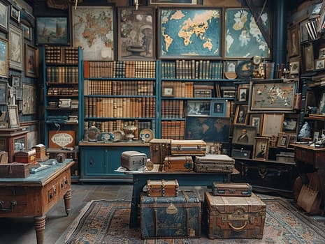 Antique Shop Curates Timeless Treasures in Business of Vintage Collectibles, Dust and relics piece together a tale of nostalgia and discovery in the antiques business.
