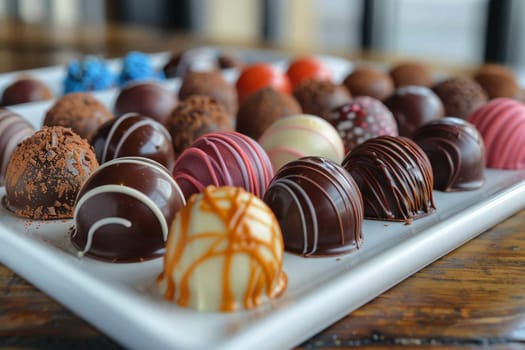 Gourmet Chocolate Lab Tempts Indulgence in Business of Luxury Confections, Chocolate tempering and artisan bonbons tempt a story of indulgence and luxury confections in the gourmet chocolate lab business.