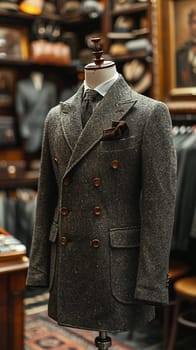 Bespoke Tailoring Atelier Crafts Signature Looks in Business of Personalized Fashion, Tailor's chalk and bespoke suits craft a story of signature looks and personalized fashion in the bespoke tailoring atelier business.