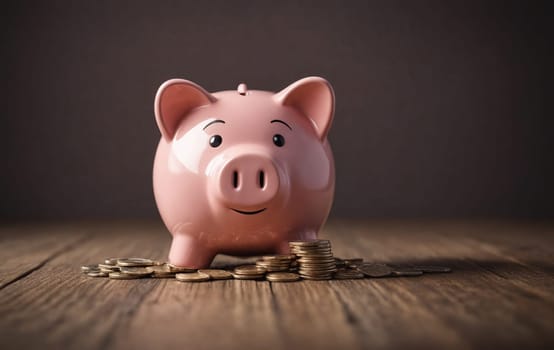 Piggy banks lined up, symbolizing the first step in teaching children the value of saving money.