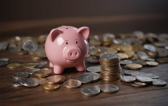 Piggy banks lined up, symbolizing the first step in teaching children the value of saving money.