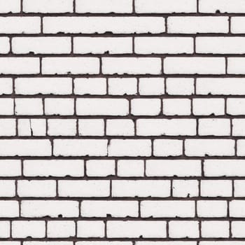The image is a brick wall with a light gray color. - seamless and tileable