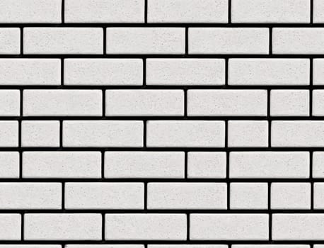 The image is a brick wall with a light gray color. - seamless and tileable