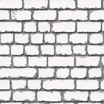 The image is a brick wall with a textured surface, giving the appearance of an old, weathered brick wall. - seamless and tileable