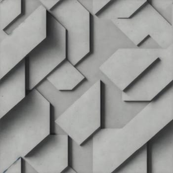The image is a geometric pattern made up of various shades of beige and gray. - seamless and tileable