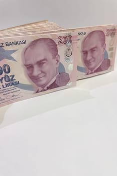Financial Planning with 200 Turkish Lira Banknotes. Saving Ways and Investment Opportunities. Financial Strategy with 200 Turkish Lira Banknotes. Methods for Saving, Investing and Investing Your Money.