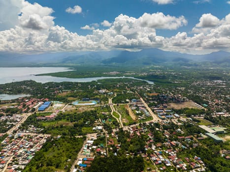 City of Puerto Princesa on the island of Palawan. Philippines.