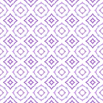 Striped hand drawn design. Purple artistic boho chic summer design. Textile ready stylish print, swimwear fabric, wallpaper, wrapping. Repeating striped hand drawn border.