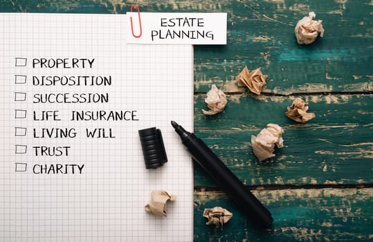 Estate planning is a process of organizing and managing a person's assets and property after they pass away