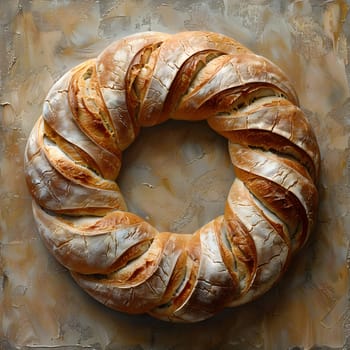 A baked goods staple food that resembles a wreath this finger food can be made with various ingredients and is commonly enjoyed as a dessert in many cuisines