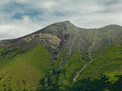 Mount Kanlaon is a complex and active volcano surrounded by several craters and volcanic peaks. Canlaon volcano.