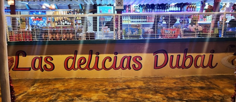 03.03.2024 - Camaguey, Santa Lucia, Cuba - Small road shop called delicious Dubai