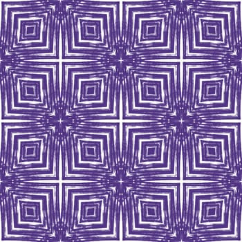 Chevron stripes design. Purple symmetrical kaleidoscope background. Textile ready superb print, swimwear fabric, wallpaper, wrapping. Geometric chevron stripes pattern.