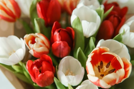Spring Gift: Bright Tulip Bouquet for a Special March 8th Celebration