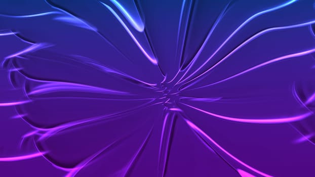 Art screensaver.Blue-violet background with cracked glass effect.
