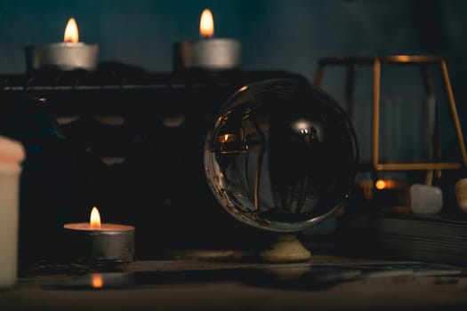 Crystal Ball and Candles: A Mystic's Tools