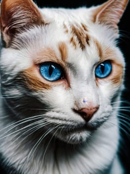 Photo of a cute cat. AI generated