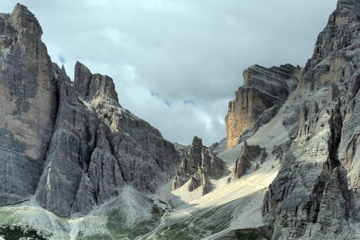 mount piana dolomites mountains first world war paths foxholes