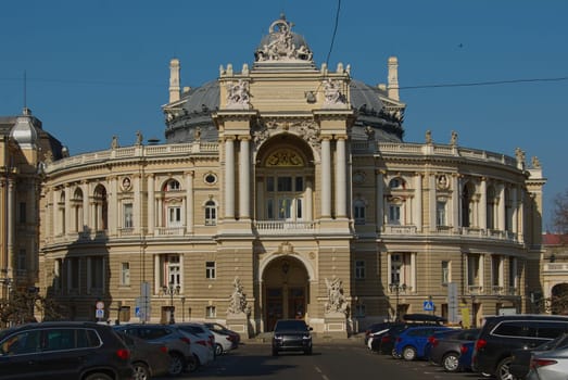 The theater was built in 1809 and took 5 years to build. By tragic accident, it burned to the ground in 1873. The new building was built in 1887 in the Viennese Baroque style.