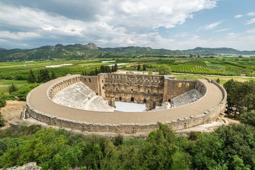 Roman amphitheater of Aspendos, Belkiz - Antalya, Turkey