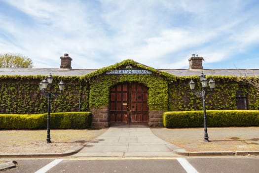 KILMORE, AUSTRALIA - SEPTEMBER 23: Historic Victorian architecture of Old Kilmore Gaol in Kilmore, Victoria, Australia in 2023