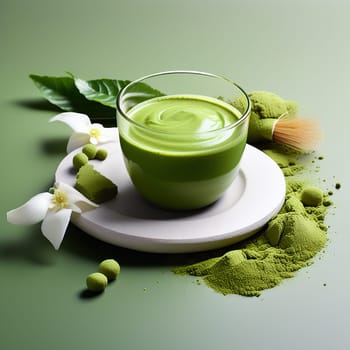 Japanese Tranquility: Green Matcha Tea and Its Elegance