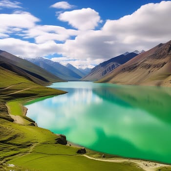 Jewel of the Himalayas Yamdrok Tso Lake