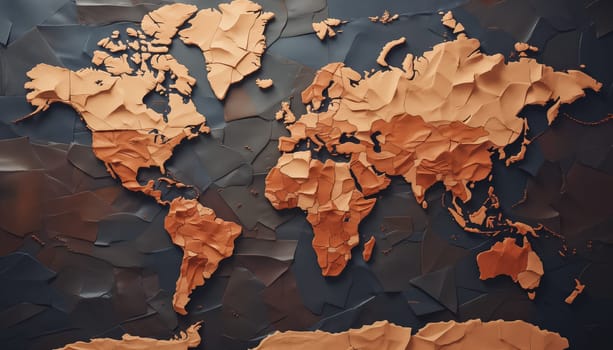 World map - abstract background. High quality photo