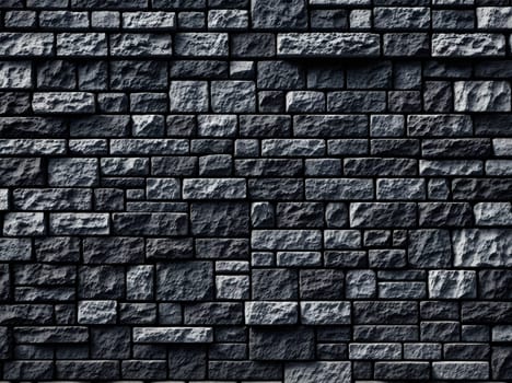 The image is a gray brick wall with a rough texture.
