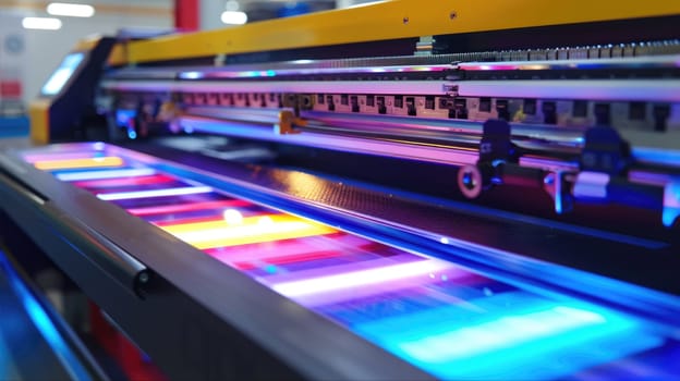 Working with digital printing equipment AI