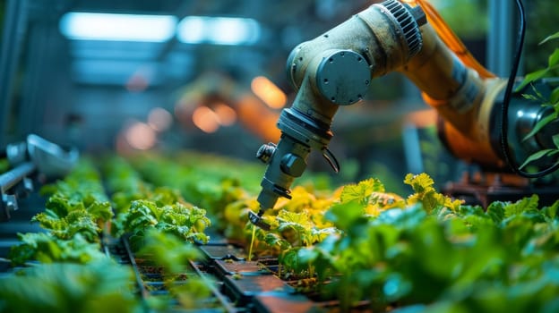 Smart Robotic Farmers. AI and Automation Revolutionize Indoor Vertical Farming