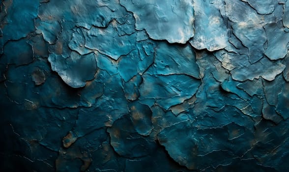 Creative blue texture background full frame. Selective soft focus.