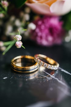 Elegant heart shaped diamond ring displayed in a pink box.