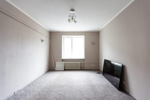 old demolished and dirty room. High quality photo