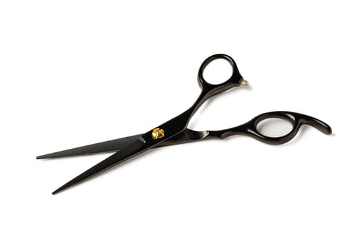 Scissors for haircuts isolated on white background close up