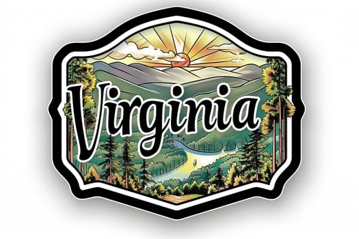 A sign displaying Virginia is prominently positioned on the side of a road, providing a clear indication of the location to passing motorists.