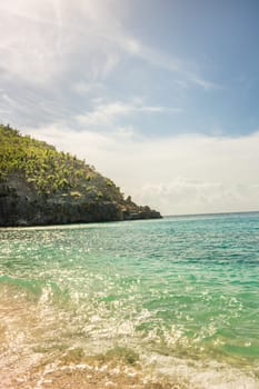 Peaceful beach in Saint Barthlemy (St. Barts, St. Barth) Caribbean