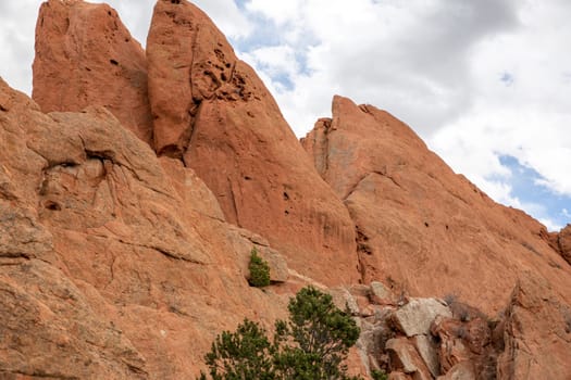 Garden of The Gods Rock Formation in Colorado