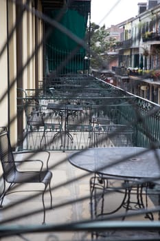 New Orleans Balcony to watch the parade