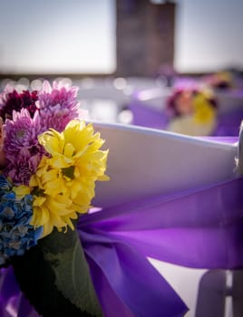 Wedding Aisle Floral Arrangement  Decoration