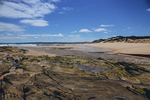 Panoramas of Sea and Coast at Victoria Australia.