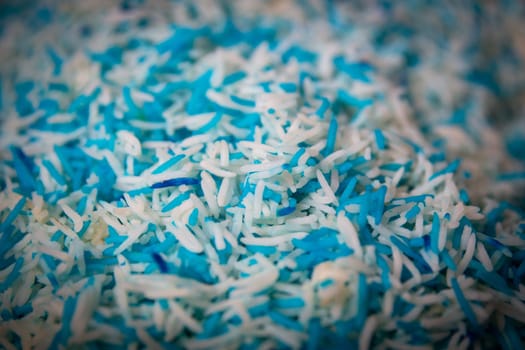 Blue Colored Traditional Nasi Kerabu