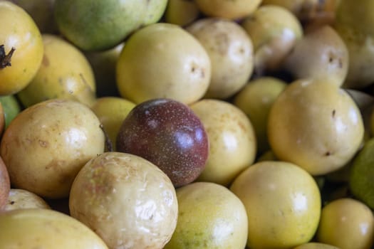 Bunch of Passionfruit at the farmers market