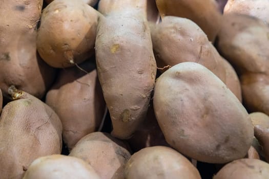 Bunch of yams aka sweet potatoes