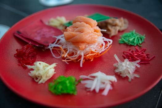 Chinese New Year Traditional Dish nicely presented