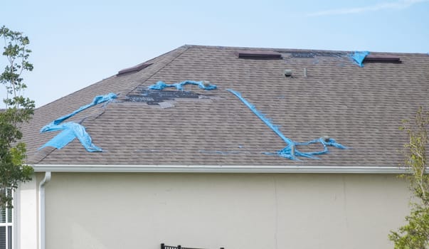 House still waiting to be repaired after Hurricane Ian