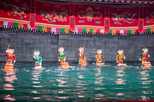 Traditional Water Puppet Show in Hanoi, Vietnam