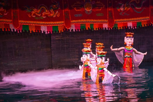 Traditional Water Puppet Show in Vietnam