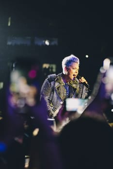 February 24th, 2024. Melbourne, VIC, Australia. Three-time Grammy Award-winning singer, performer, and international pop icon, PINK with The TRUSTFALL Summer CarnivalTour.
