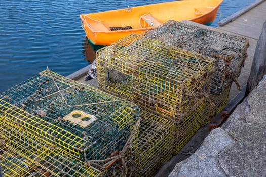 Crab and Lobster traps in New Hampshire